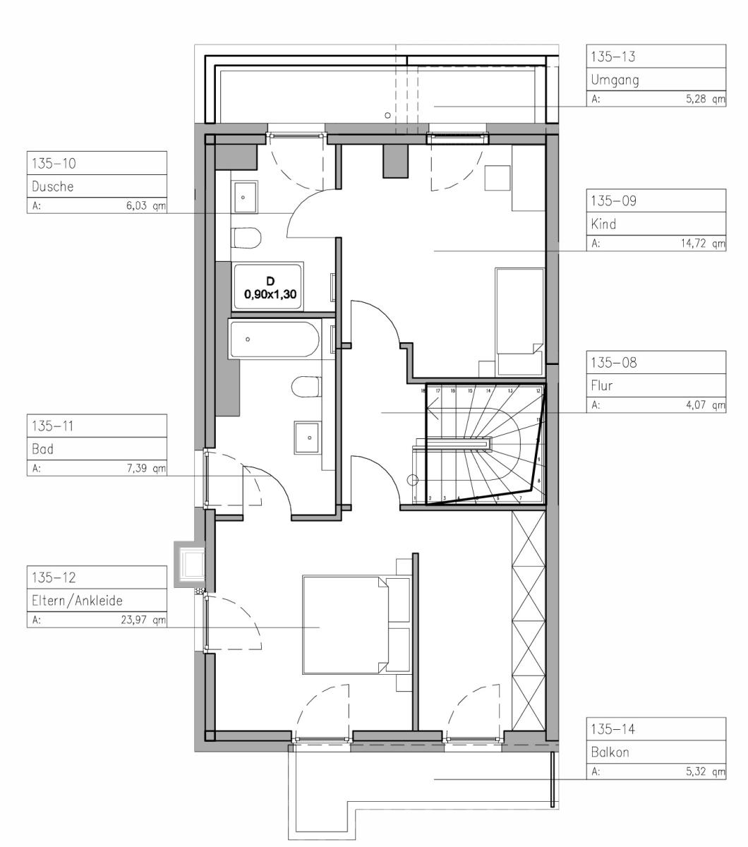 Obere Etage
