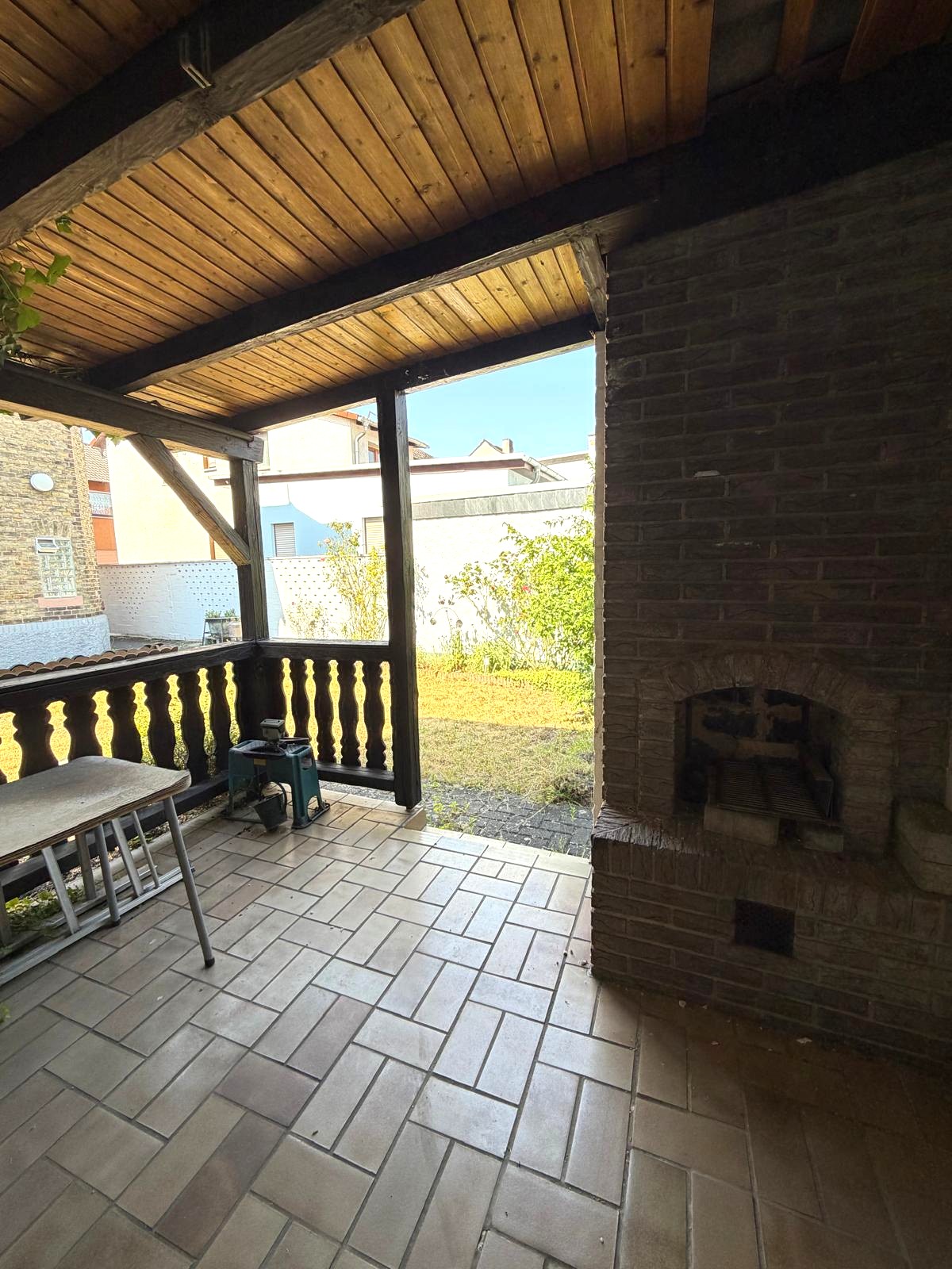 Blick auf Ihren offenen Kamin/Grill